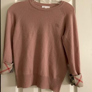 childs size burberry sweater
